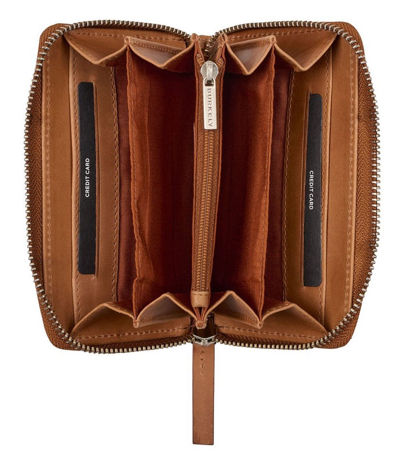 Burkely Geldbörse Wallet, aus echtem Leder – Bild 4 von 5