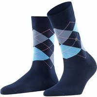 BURLINGTON Covent Garden Damen Socken, Größe 36 in Blau