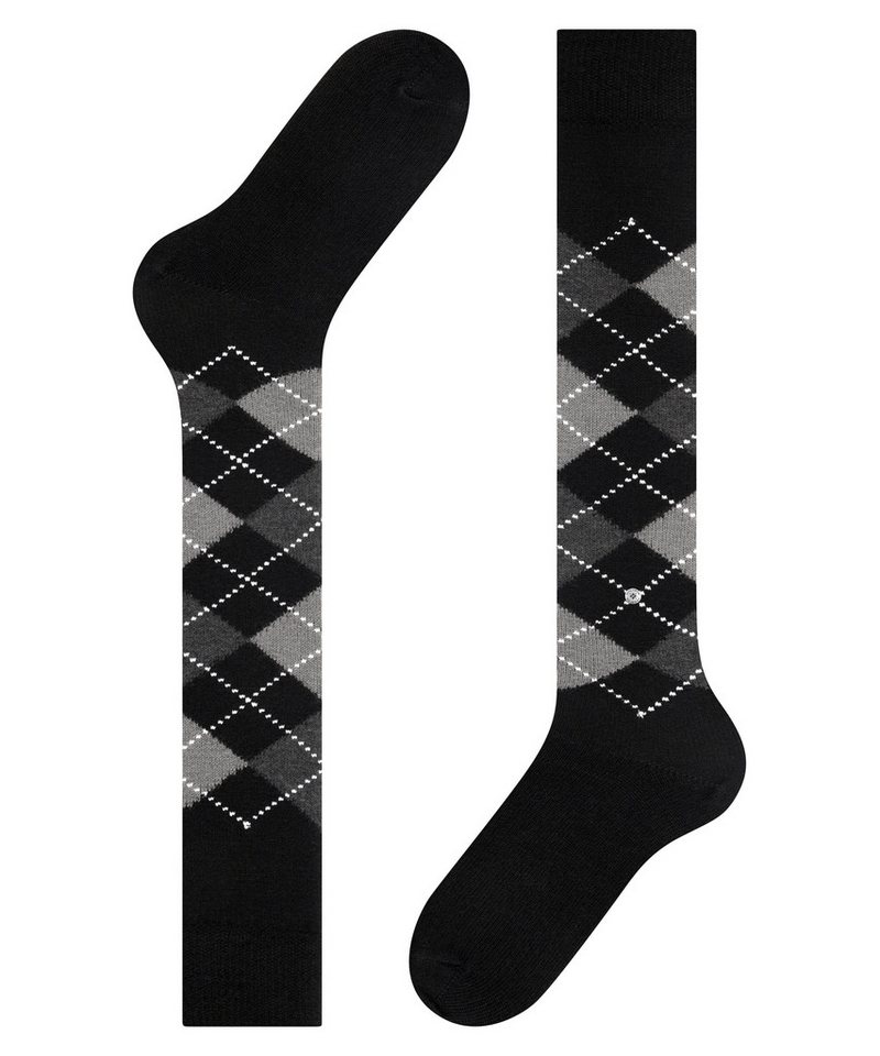 Burlington Kniestrümpfe Preston Einheitsgröße 40-46, Argyle-Muster, besonders weich – Bild 5 von 5