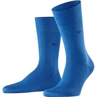BURLINGTON Leeds Herren Socken, Größe 40 in Blau