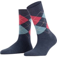 BURLINGTON Marylebone Damen Socken, Größe 36 in Blau