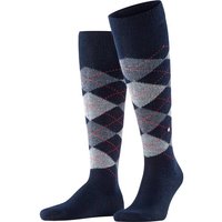 BURLINGTON Preston Herren Kniestrümpfe, Größe 40 in Blau
