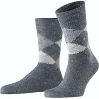 BURLINGTON Preston Herren Socken, Größe 40 in Grau