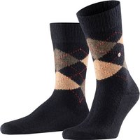 BURLINGTON Preston Herren Socken, Größe 46 in Schwarz