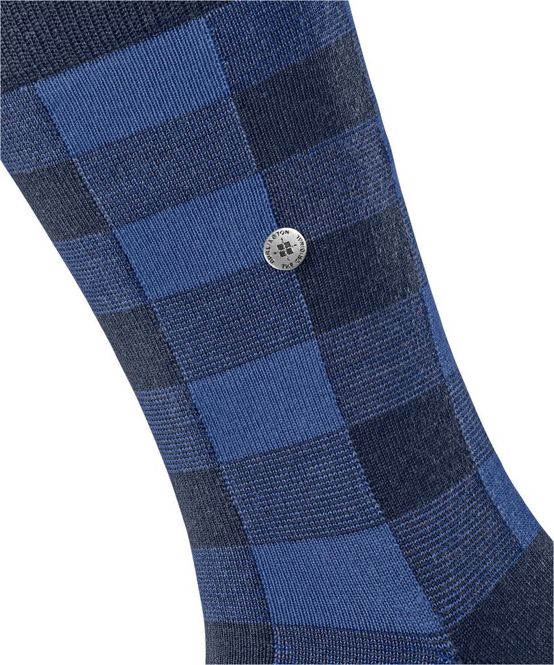 Burlington Socken Buffalo Check Einheitsgröße 40-46, wärmende Wollmischung, Holzfäller-Karo – Bild 4 von 5
