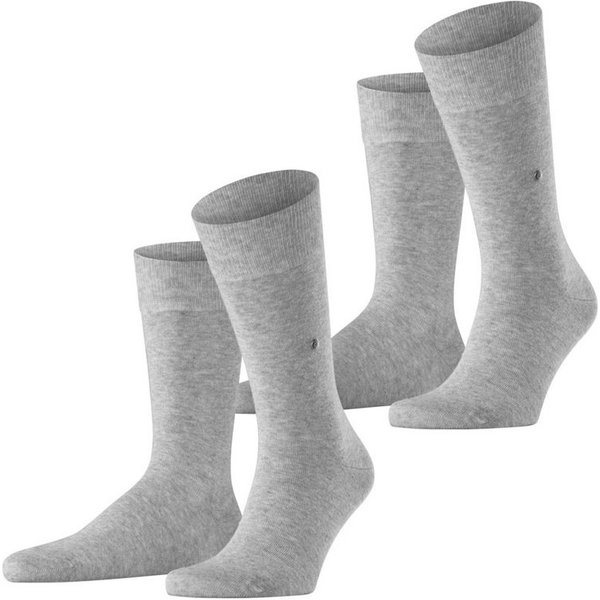 Burlington Socken Everyday (2 Paar) Einheitsgröße 40-46, unifarben, Burlington-Clip
