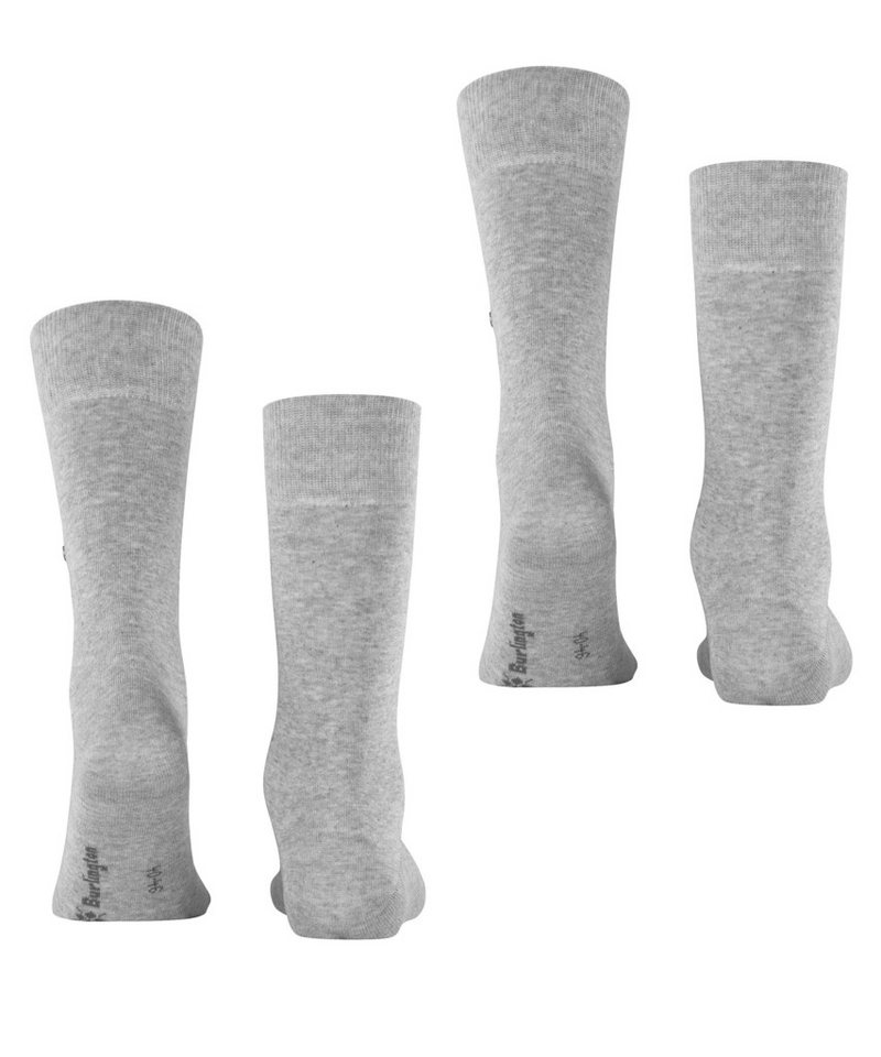 Burlington Socken Everyday (2 Paar) Einheitsgröße 40-46, unifarben, Burlington-Clip – Bild 5 von 5