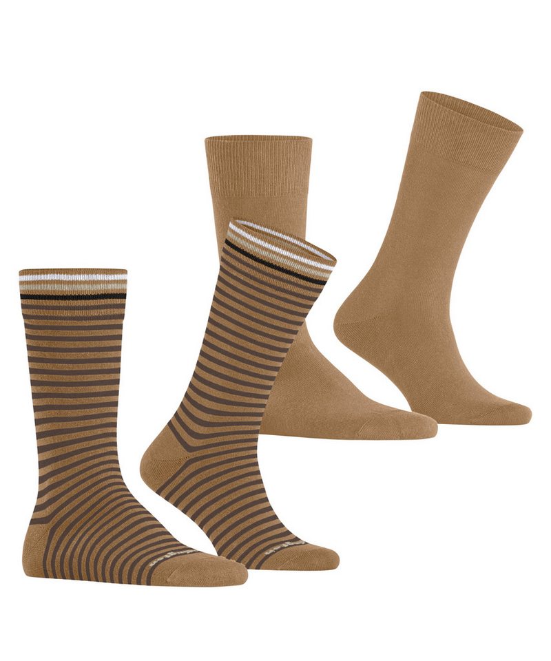 Burlington Socken Everyday Stripe (2 Paar) Einheitsgröße 40-46, gestreift und unifarben – Bild 2 von 5