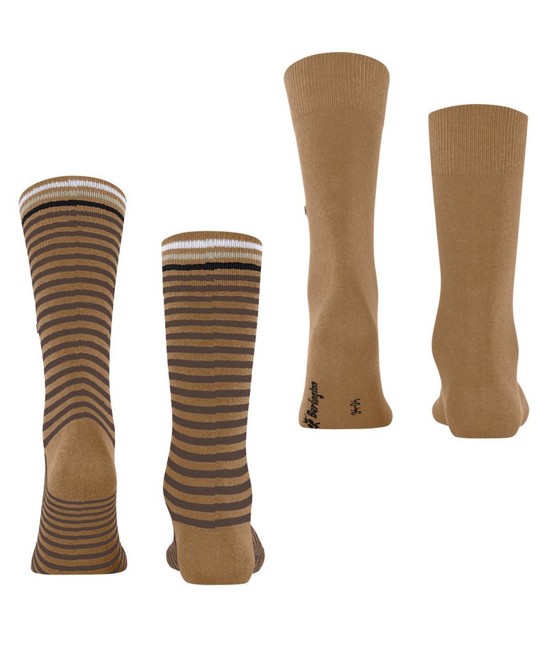 Burlington Socken Everyday Stripe (2 Paar) Einheitsgröße 40-46, gestreift und unifarben – Bild 3 von 5