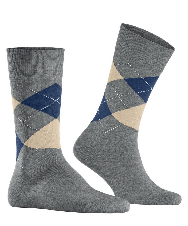 Burlington Socken King Einheitsgröße 40-46, Argyle-Muster, Burlington-Clip – Bild 2 von 5