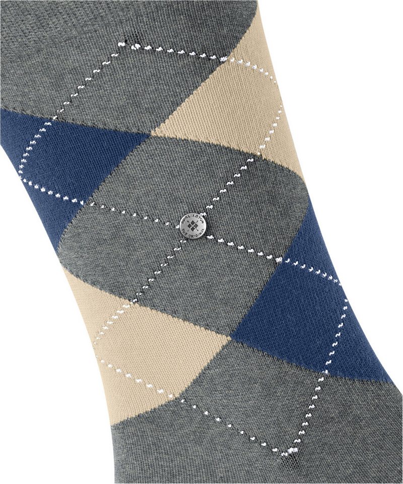 Burlington Socken King Einheitsgröße 40-46, Argyle-Muster, Burlington-Clip – Bild 4 von 5