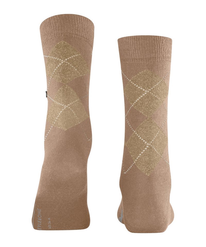 Burlington Socken Marylebone Glitter Einheitsgröße 36-41, Argyle-Muster, Lurex-Fäden, wärmend – Bild 3 von 5