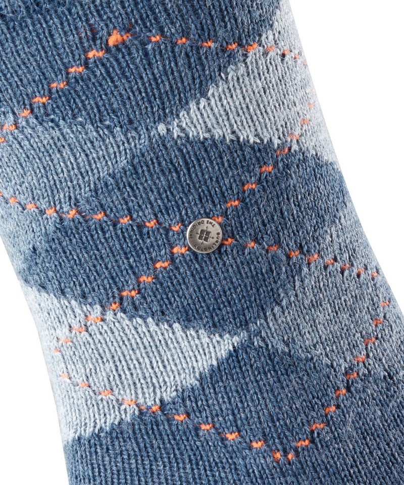 Burlington Socken Preston Einheitsgröße 40-46, Argyle-Muster, weiche Haptik – Bild 4 von 5