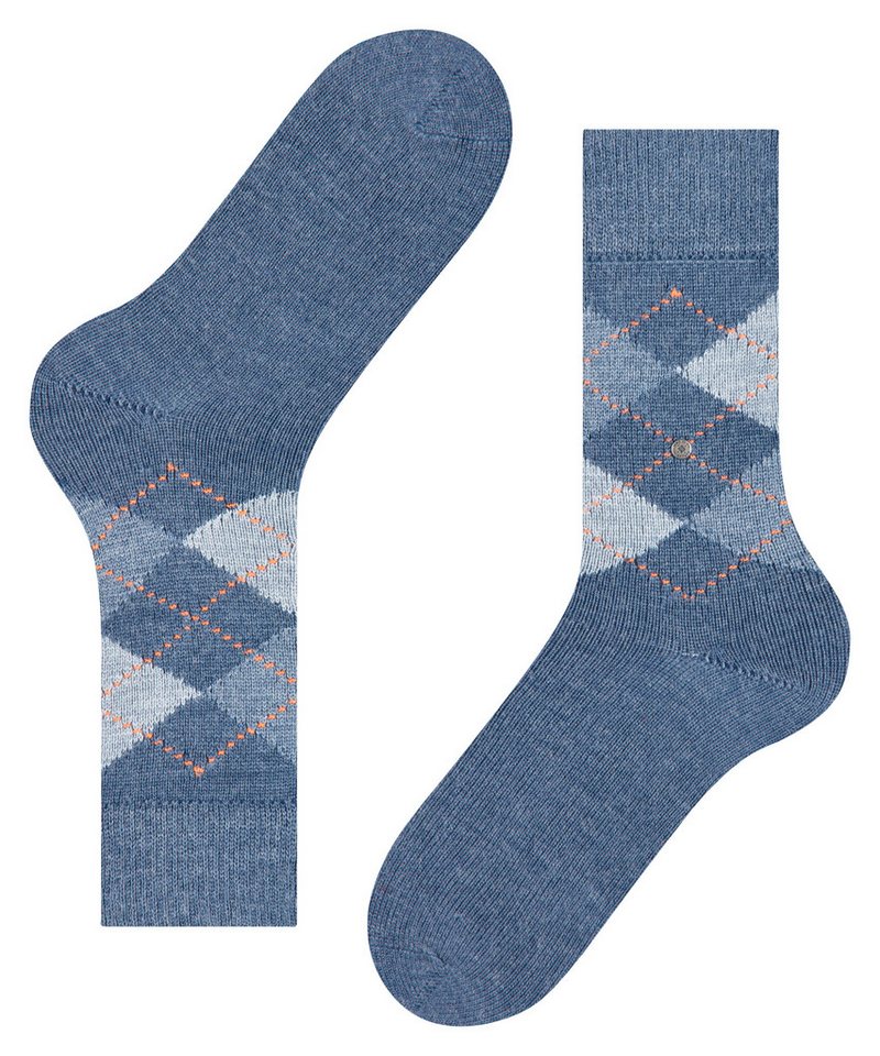 Burlington Socken Preston Einheitsgröße 40-46, Argyle-Muster, weiche Haptik – Bild 5 von 5