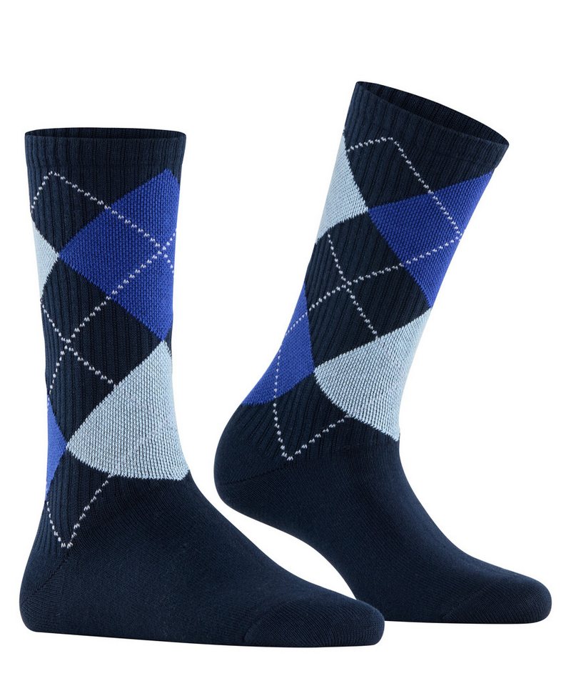 Burlington Socken Rib Courtside Einheitsgröße 40-46, Argyle-Muster, feine Rippenstruktur – Bild 2 von 5