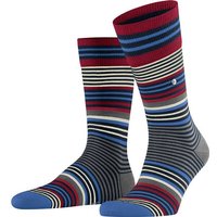 BURLINGTON Stripe Herren Socken, Größe 40 in Blau