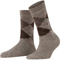 BURLINGTON Whitby Damen Socken, Größe 36 in Braun