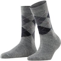 BURLINGTON Whitby Damen Socken, Größe 36 in Grau