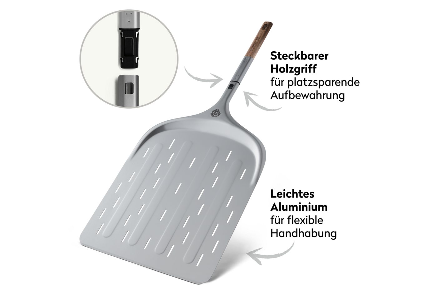 BURNHARD® Pizzaschieber – Bild 4 von 5