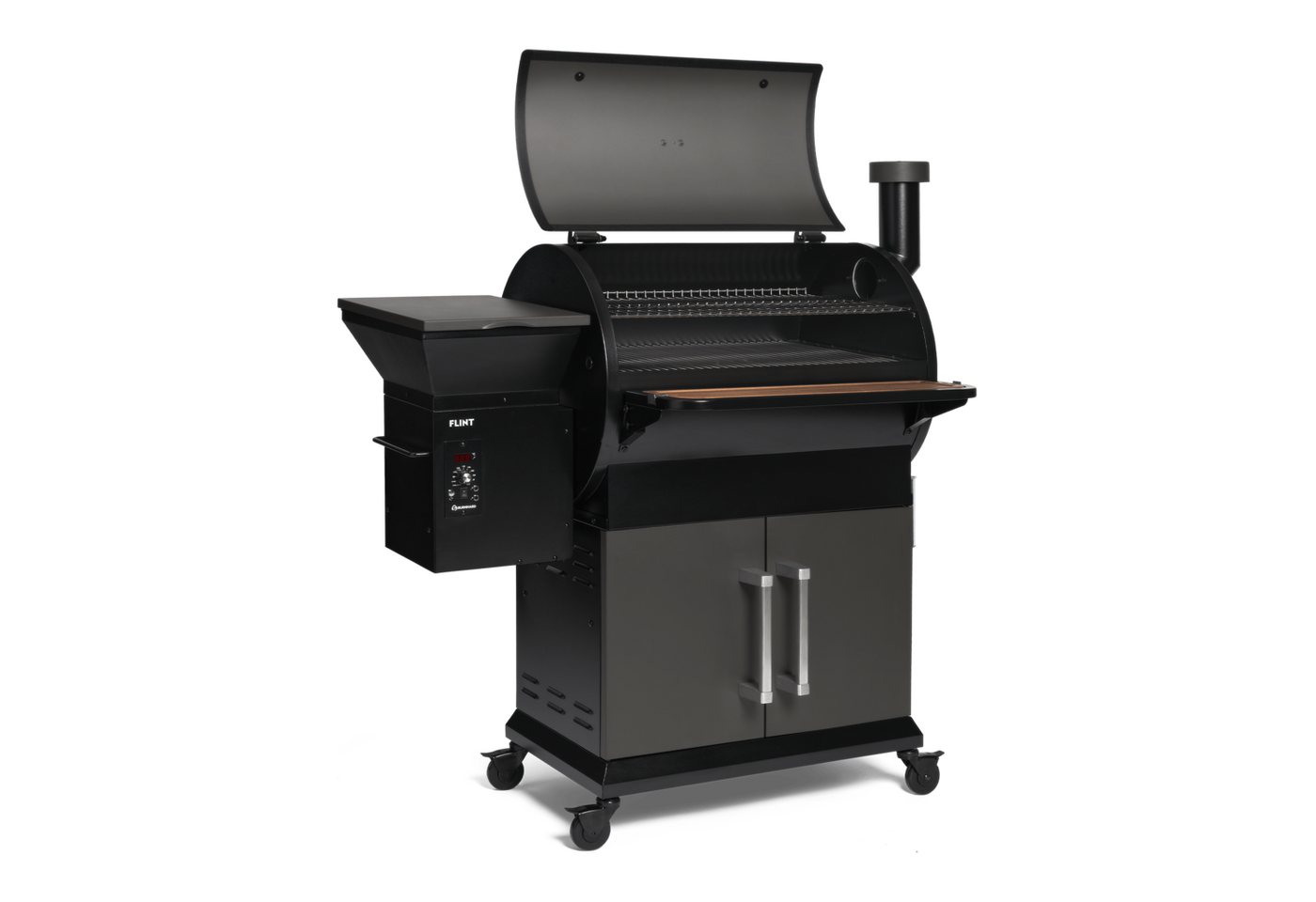 BURNHARD® Smoker FLINT, Pelletsmoker – Bild 3 von 5