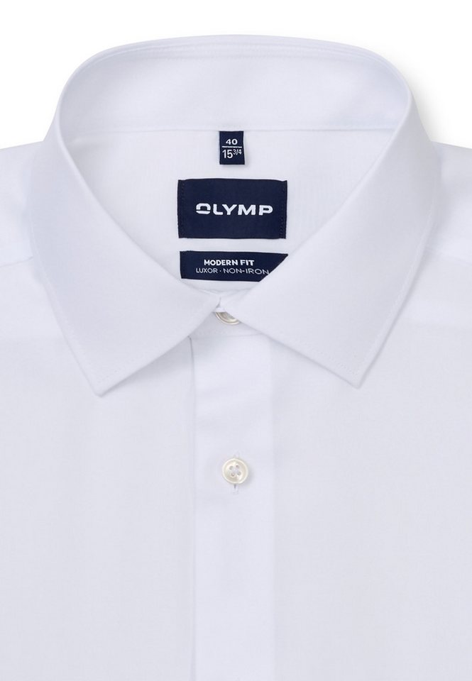OLYMP Businesshemd OLYMP Luxor, Modern Fit, New Kent mit extra langem Arm – Bild 5 von 5
