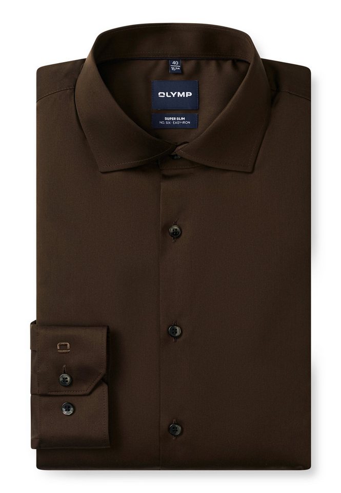 OLYMP Businesshemd OLYMP No. Six, Super Slim, Royal Kent – Bild 4 von 5