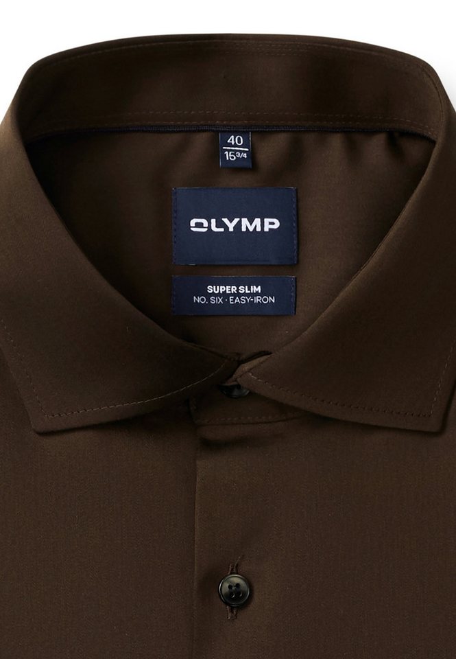 OLYMP Businesshemd OLYMP No. Six, Super Slim, Royal Kent – Bild 5 von 5