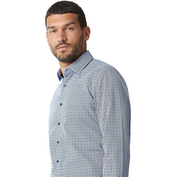VENTI Businesshemd VENTI Businesshemd Langarm Print