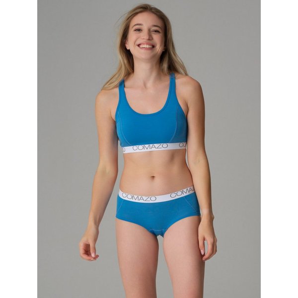 comazo Bustier aus Merinowolle mit Comazo Logo-Elastikbund