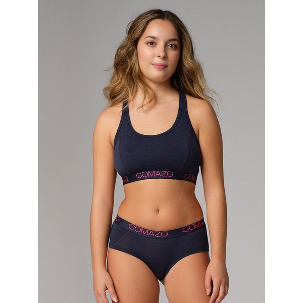 comazo Bustier aus Merinowolle mit Comazo Logo-Elastikbund