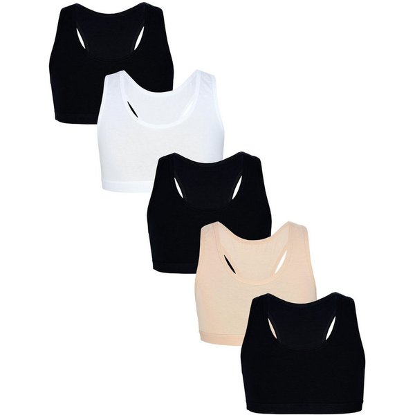 TupTam Bustier TupTam Mädchen Bustier mit breiten Trägern und Racerback