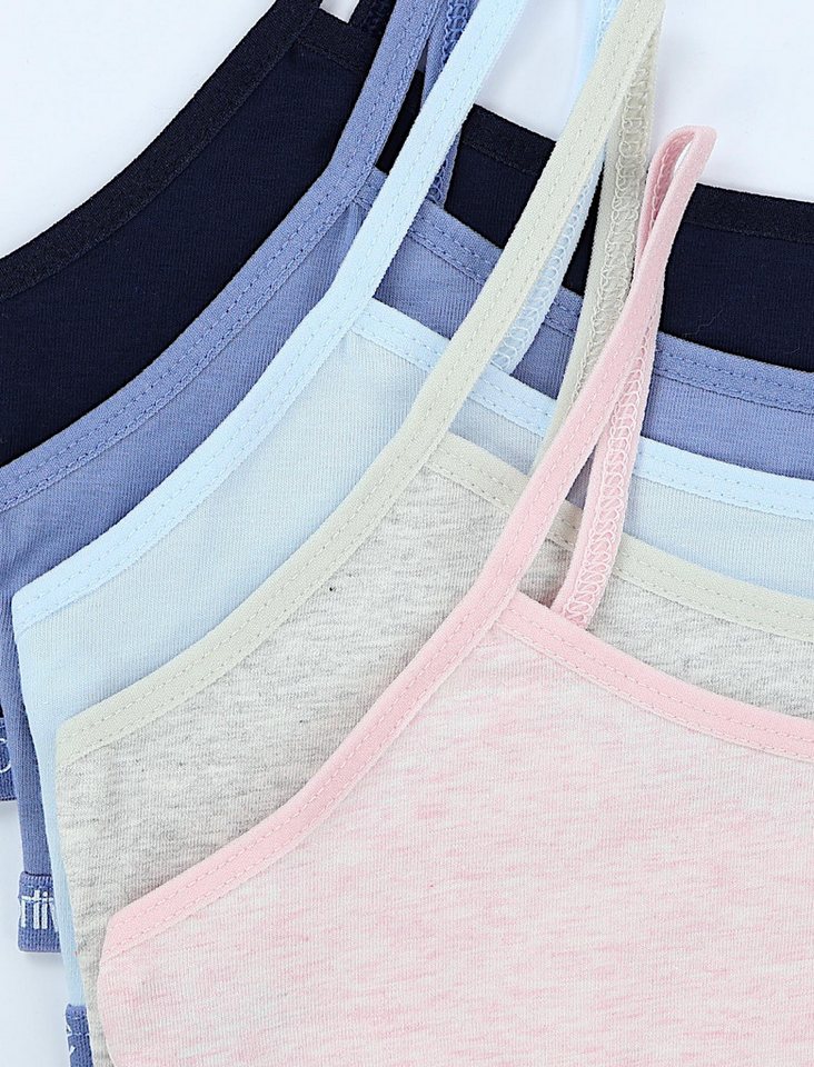 TupTam Bustier TupTam Mädchen Bustier mit Spaghettiträger 5er Pack – Bild 4 von 5