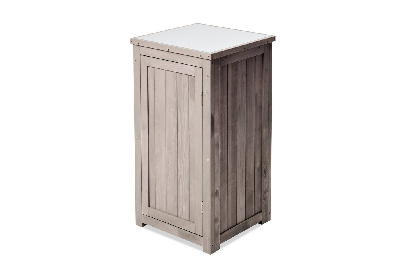BUTENKIST Garten-Geräteschrank NEELE, Balkonschrank, Gartenschrank klein, Pflanztisch, Aufbewahrung, Holz – Bild 5 von 5