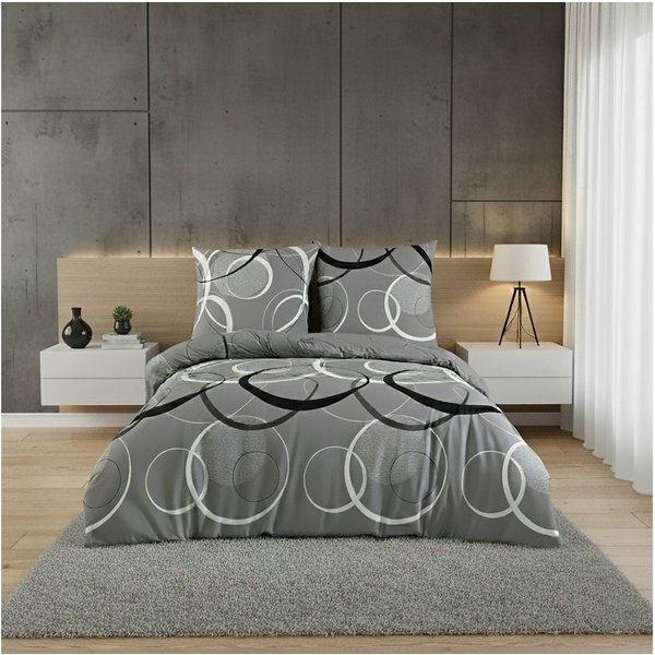 Buymax Bettwäsche Wave, Renforcé, 100% Baumwolle, Renforcé, 3 teilig, 100% Baumwolle