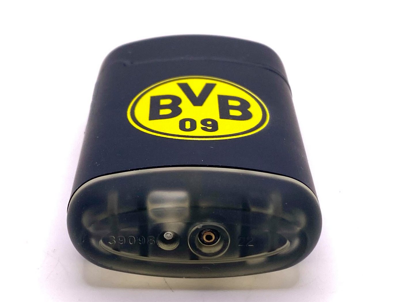 BVB Feuerzeug Borussia Dortmund Easy Torch Jet Sturmfeuerzeug schwarz gelb, BVB Lizenz Fanartikel – Bild 3 von 4