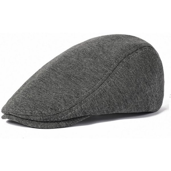 Bwecuy Flat Cap Schiebermütze Herren Barett Cap Herbst