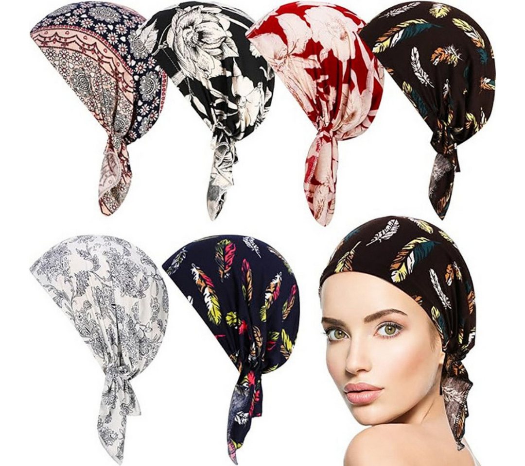 Bwecuy Kopftuch Bandana Damen, Piratenkopftuch, Unter dem Helm, Fahrrad Kopftuch, (Piratentuch für Damen und Herren, Outdoor-Aktivitäten, Totenkopfmütz), für So – Bild 4 von 5