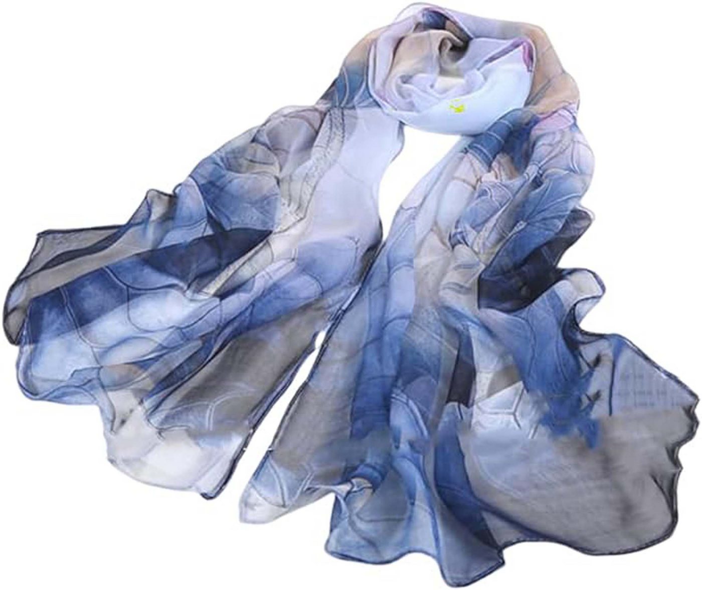 Bwecuy Modeschal für Damen,leicht,bedruckt,Blumenmuster,Schal,modische Schals – Bild 2 von 5