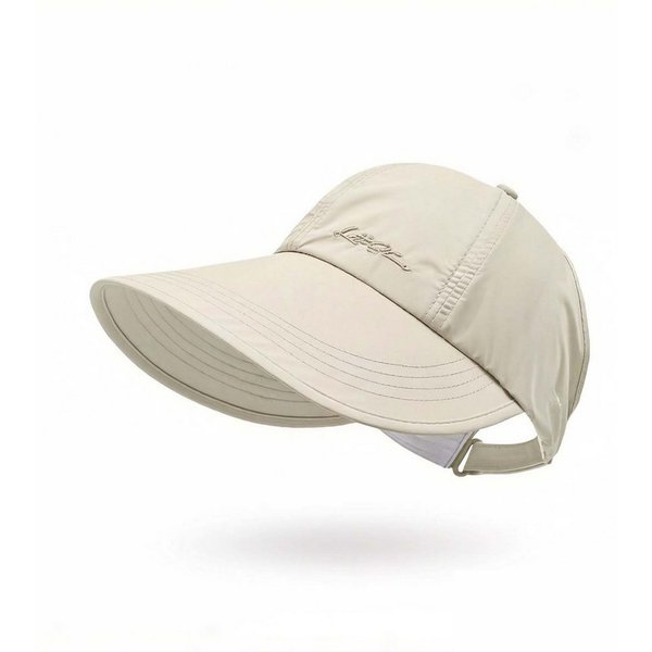 Bwecuy Sonnenhut Damen UV Schutz 50, Outdoor UV Protection Hollow Top Sun Hat