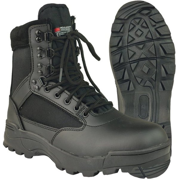 BWuM BWuM Tactical Einsatzstiefel mit Zipper Stiefel