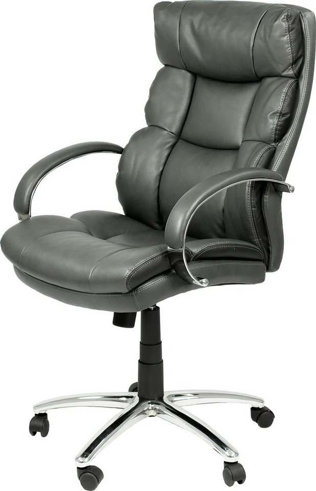 byLIVING Chefsessel Paul-XXL, Belastbarkeit bis 150 kg, komfortabel, mit Wippmechanik – Bild 3 von 5