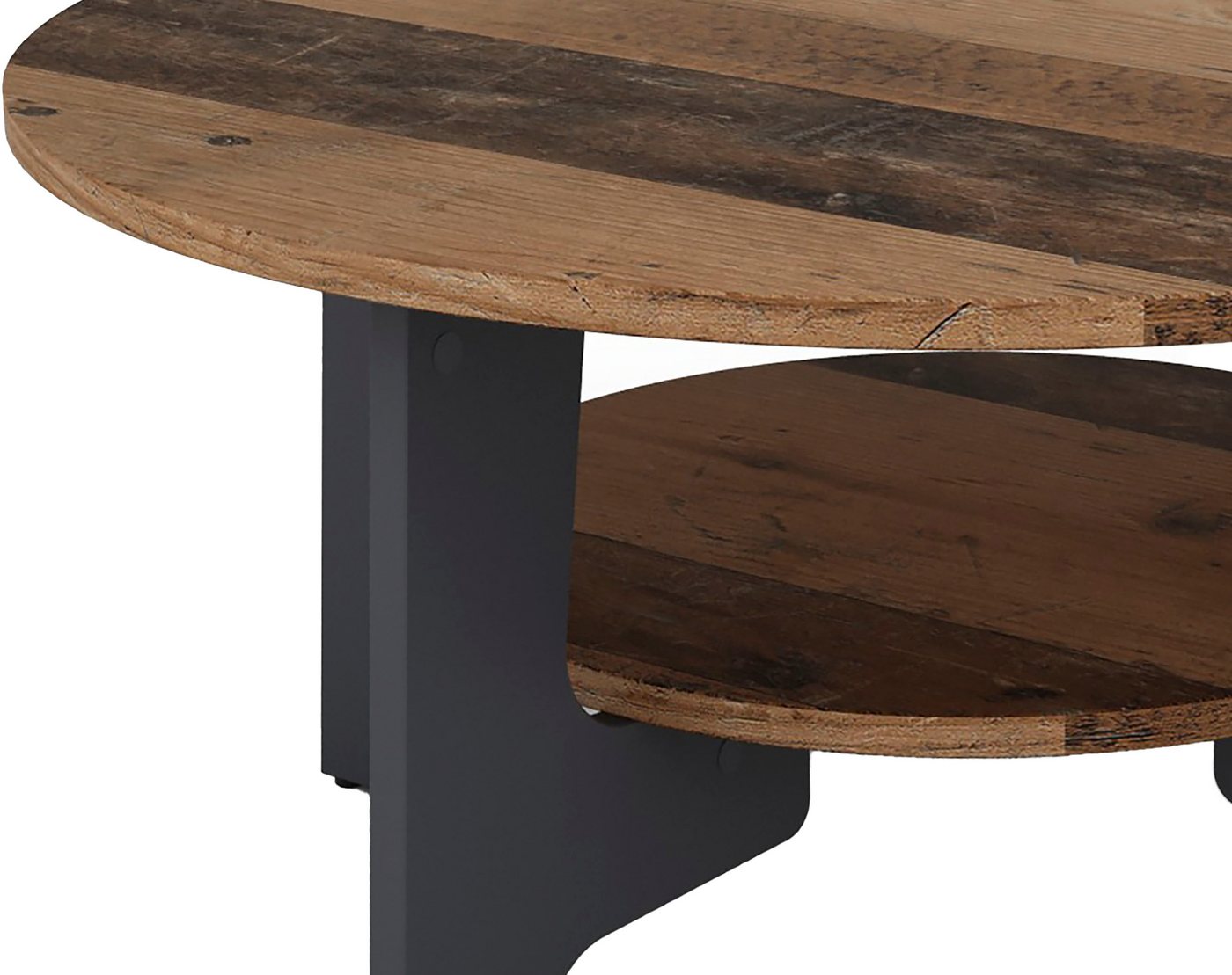 byLIVING Couchtisch JONNY, Artisan Eiche, Old Wood oder weiß, Ablageboden – Bild 5 von 5