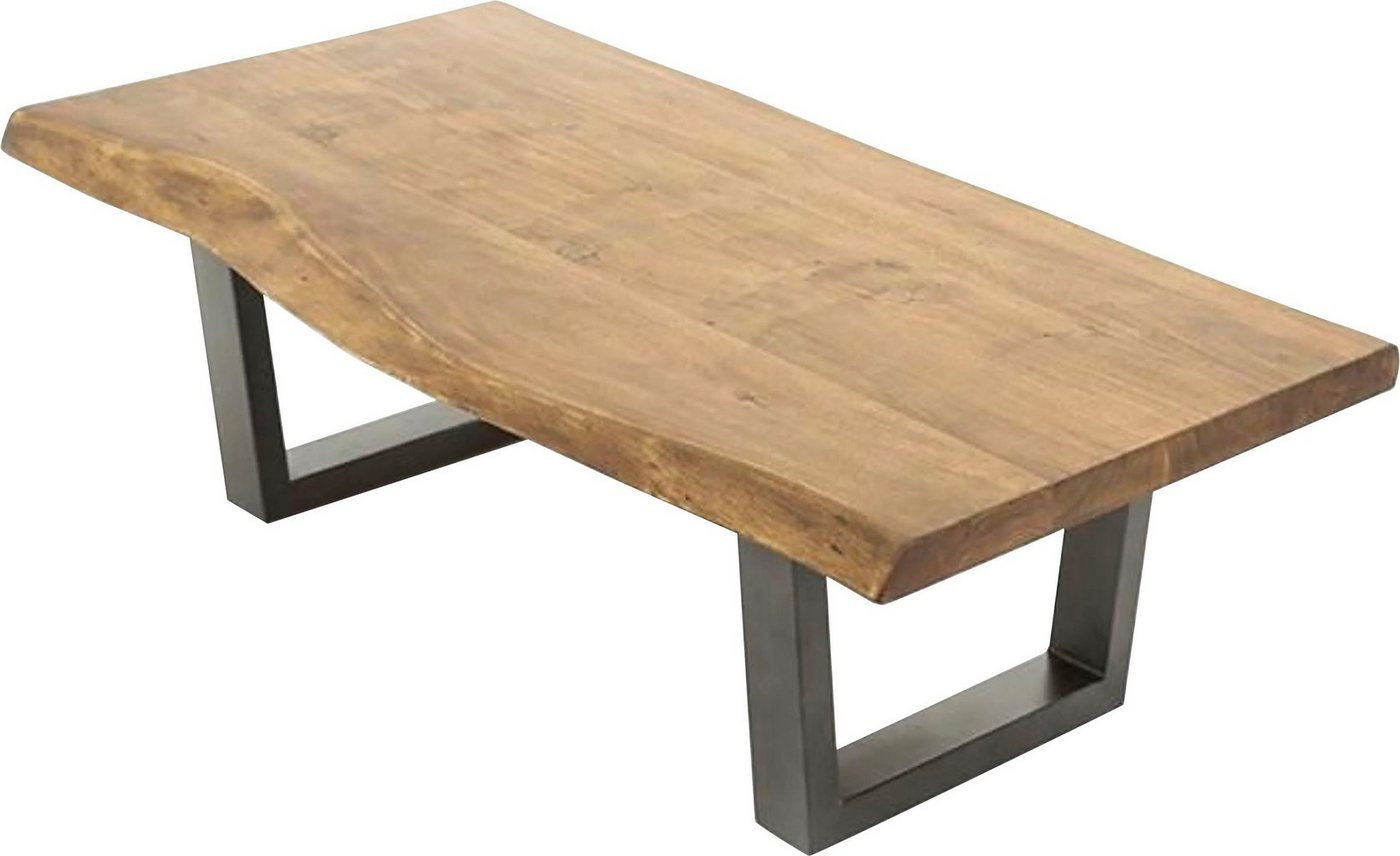 byLIVING Couchtisch Judy, aus Massivholz, mit natürlicher Baumkante, Breite 120 cm – Bild 3 von 5