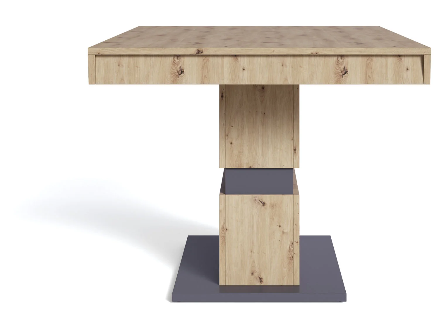 BYLIVING Esstisch Matthew (Artisan Eiche, 160-215cm (ausziehbar)) – Bild 3 von 4