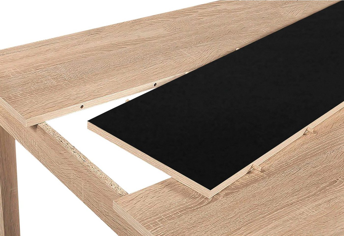 byLIVING Esstisch Nori, Breite 120, 140 oder 160 cm, Mittelplatte wendbar – Bild 5 von 5