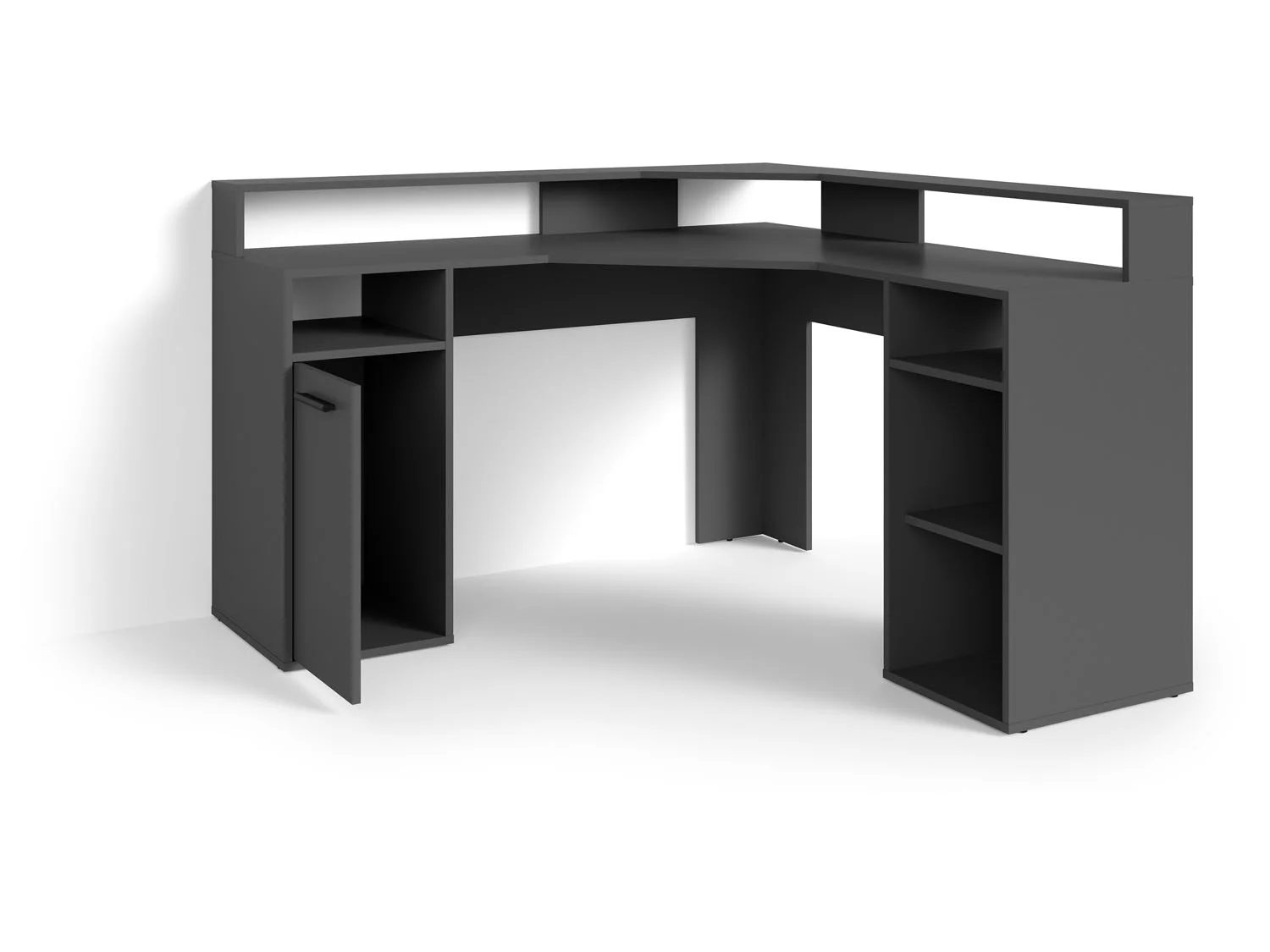 BYLIVING Gaming Schreibtisch Fox (Anthrazit) – Bild 2 von 3