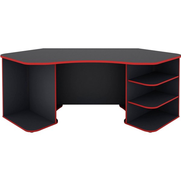 byLIVING Gamingtisch Thanatos, Breite 198 cm, moderner Eckschreibtisch