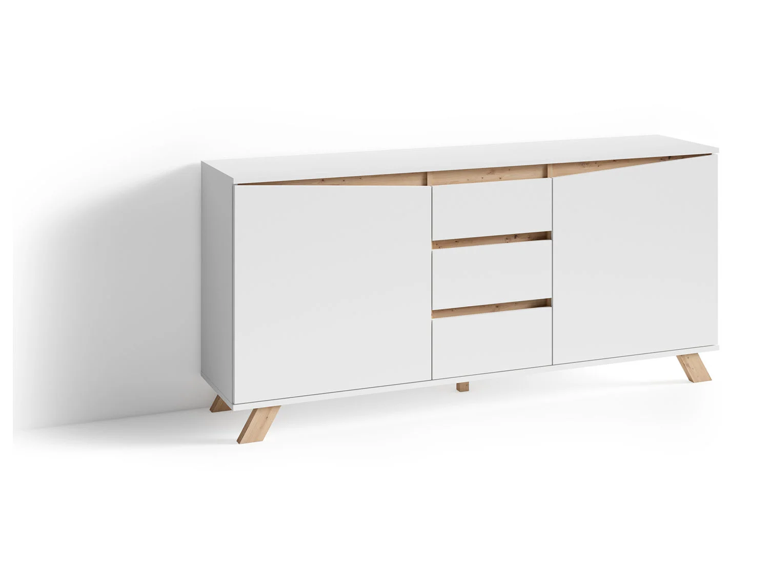 BYLIVING Kommode Valentin (Breite 160 cm) – Bild 3 von 4