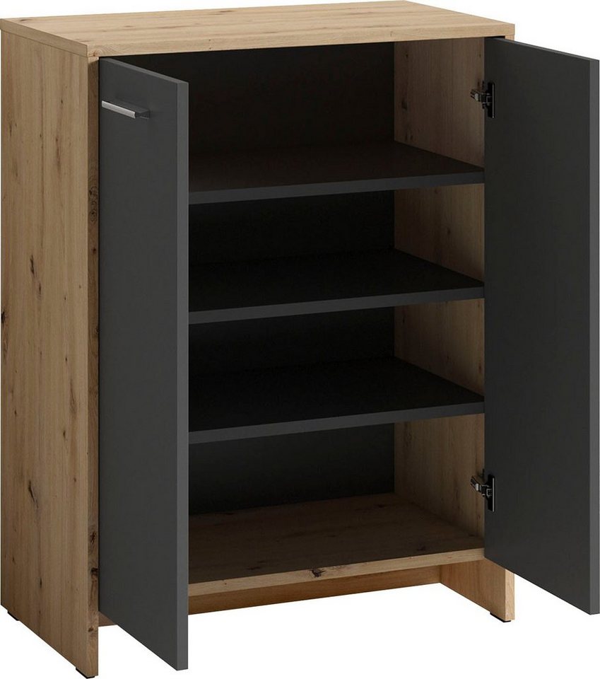 byLIVING Schuhkommode Ben, Breite 63 cm, mit 2 Türen – Bild 3 von 5
