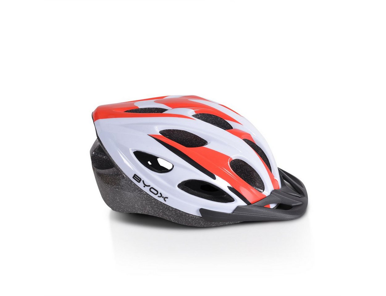 Byox Kinderhelm Y02, Größe L 58-62 cm, 17 Löcher, LED-Licht, EPS + PVC-Schale, einstellbar – Bild 3 von 5